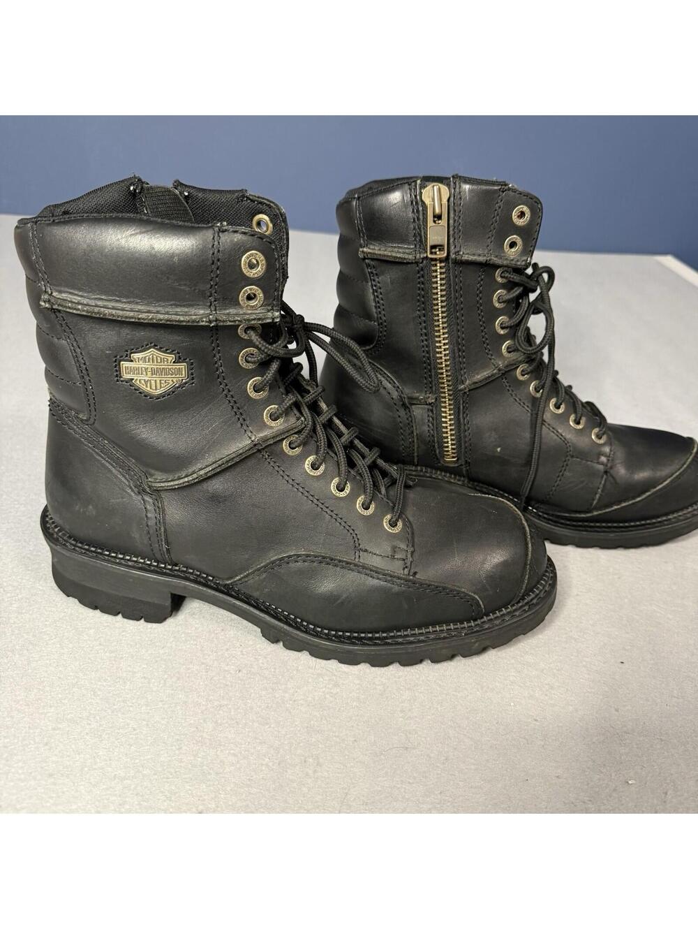 Harley-Davidson‎ Men's Size 11.5M Richfield Leather Bike Riding Boots